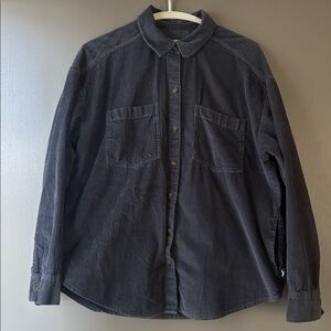 Hollister Oversized Corduroy Shirt